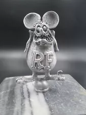 vintage rare rat fink ed roth ratrod hotrod car hood ornament 