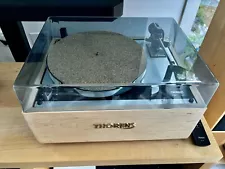 Thorens TD 145 Restored with New Maple Plinth