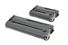 Set of 2 original Mauser 201 Voere 22LR Magazines, 5rd & 10rd, Blued Steel, VG