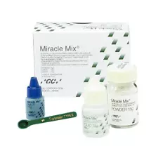 GC 000239 Miracle Mix Self Cure Metal Reinforced Crown & Core Powder Liquid Kit