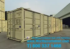 Open Side (OS) - 40' HC - New/One Trip - Shipping Container - Charleston, SC