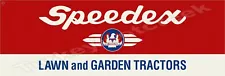 Speedex Lawn And Garden Tractors 6" x 18" Metal Sign