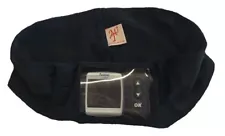 Window Insulin Pump Waist band Pouch / Case Black