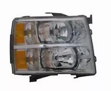 Passenger Right Headlight Fits 07-14 SILVERADO 2500 PICKUP 2210023