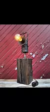 Antique Miners Lamp Desk Light