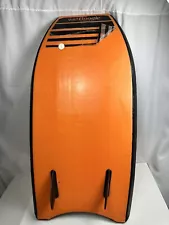 Vintage Morey Boogie Board Mach 7-7 Bodyboard Rare 42" yellow black orange