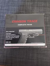 Crimson Trace CMR-201 Red Laser Sight - Black Glock XD