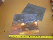 1985 Mercedes Benz 300 D 300TD 300CD Turbodiesel sales brochure 34pg ORIGINAL