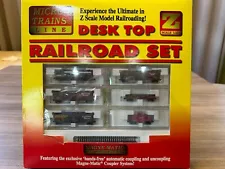 Micro-Trains Z Scale Desk Top Railroad Set - Used - Original box