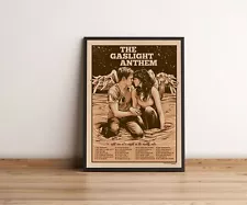 The Gaslight Anthem Summer 2024 US Tour Poster