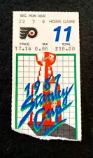 Tic Stub Game 11 Stanley Cup Playoff Flyers Oilers G-3 Finals Gretzky Assist