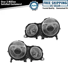 Headlight Set Left & Right For 2000-2003 Mercedes-Benz E320 2000-2002 E430