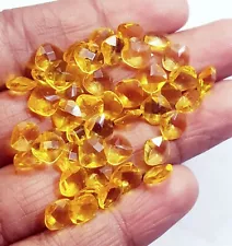 Brazilian Yellow Topaz 30.30 Ct/ 46 pcs Loose Gemstone With Free Gift