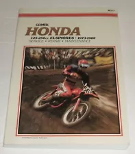 Honda Cr125 Cr250 Service Manual Mr175 Mr250 Mt125 Mt250 1973-1980 Clymer M317