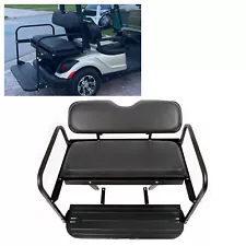 For 07-16 Yamaha Drive G29 Golf Cart Flip Folding Rear Back Seat Kit