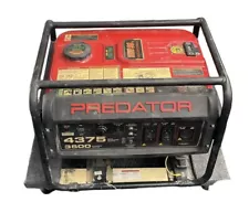 Predator 4375 3500 Watts Portable Gas Generator Model:4375 (AZP022432)