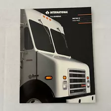 International Truck Metro II Delivery Van 1400 1600 Sales Brochure Catalog