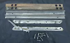 MG MGB Original Seat Slider & Runner Seat Rail Set RH Side Passenger W/ Screws