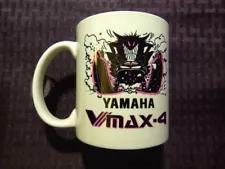 Reproduction Vintage Snowmobile Yamaha VMAX-4 Monster Pink Logo Coffee Mug (034)