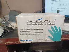 Cases Of Adenna Miracle PF nitrile Exam gloves 2000 CT Case