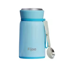 Triple Wall Vacuum Food/Soup Thermos for Hot Cold, 17oz Stainless Steel