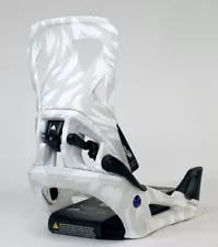 Burton Step On ReFlex Snowboard Bindings Men's Large (11-13) Grey White New