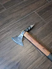 Ron Gramza Handmade Axe Made Out Of A Railroad Spike - Tactical Hatchet Tool