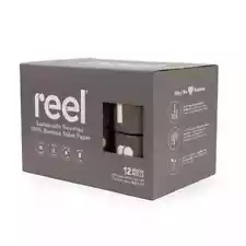 Reel Paper Premium Bamboo Toilet Paper - 12 Mega Rolls-3-ply for extra softness