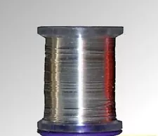 Silver Wire for Fly Tying 25m Spool - various sizes - Cumbria Fishing