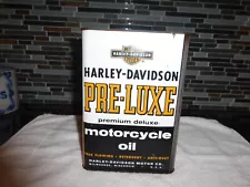 Harley Davidson Motorcycles Pre-luxe Motor Oil Can 1Gallon (full)