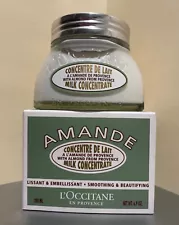 L'OCCITANE Almond Milk Concentrate 200ml/6.9oz NIB Factory Foil Sealed Jar