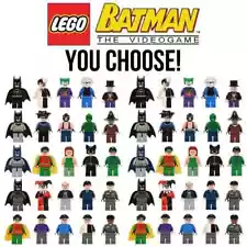 Lego Batman 2006 2008 Minifigures YOU CHOOSE Joker Riddler Bane Scarecrow Robin