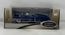 1:18 ERTL “GRANDES MARQUES” 1953 CADILLAC ELDORADO CONVERTIBLE NAVY NIB