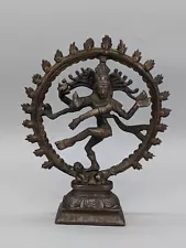 Lord Shiva Dancing Natraj Nataraja 9.5" Bronze Statue Hindu Shiva Nataraja Shiv