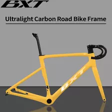 700C Carbon Disc Brake Road Bike Frame 950g Superlight Road Bicycle Frameset T47