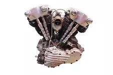 1941 Harley Knucklehead 74 CI Flathead Panhead EL FL UL OEM** Engine Cases Match