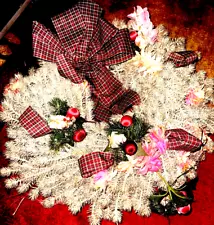 Christmas wreath 20 inch Homemade Craft!