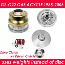 Primary Drive & Secondary Driven Clutch for Yamaha G2-G22 4 Cycle Gas Golf Cart (For: Yamaha)