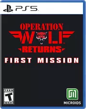 Operation Wolf Returns: First Mission for PlayStation 5 [New Video Game] Plays