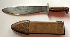 WWI USMC BOLO KNIFE "US MOD 1917" "PLUMB ST. LOUIS 1918" Original Scabbard