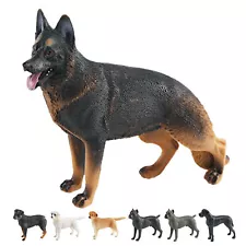 New ListingRealistic Dog Figurine Models Statue Sculpture for Party Toy Children PVC Decors