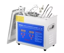 VEVOR 3L Ultrasonic Cleaner with Timer Heating Machine Digital Sonic Cleaner NEW