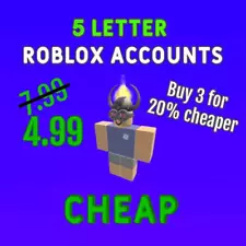 roblox accounts for sale ebay