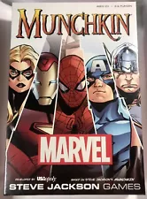 Munchkin Card Game Marvel Edition Steve Jackson Games Sealed & Out Of Print