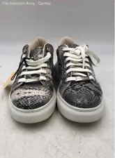 Valentino Womens Fresia Multicolor Snake Print Sneaker Shoes Size 8 W/COA