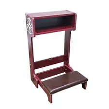 32X20X20" Prayer Bench, Padded kneeler Easy Fold-away Prayer Table Chair