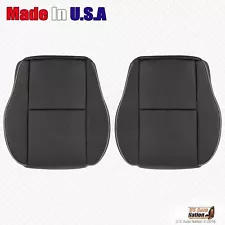 2003 2004 2005 For Lexus IS300 Driver & Passenger Bottoms Leather Cover Black