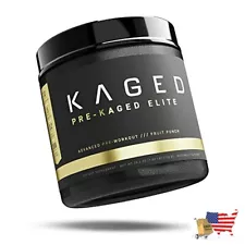 Pre Workout Powder; Pre-KAGED Elite Preworkout for Men & Women, High Stimulant f