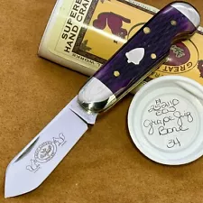 ✨RARE!! # 34 of 50 Great Eastern Cutlery GEC 25 Grape Jig Bone Knife 252110 EO