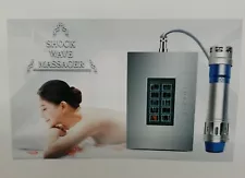 NEW SW18 Shockwave Therapy Machine, Muscle Massager w/6 Heads Portable